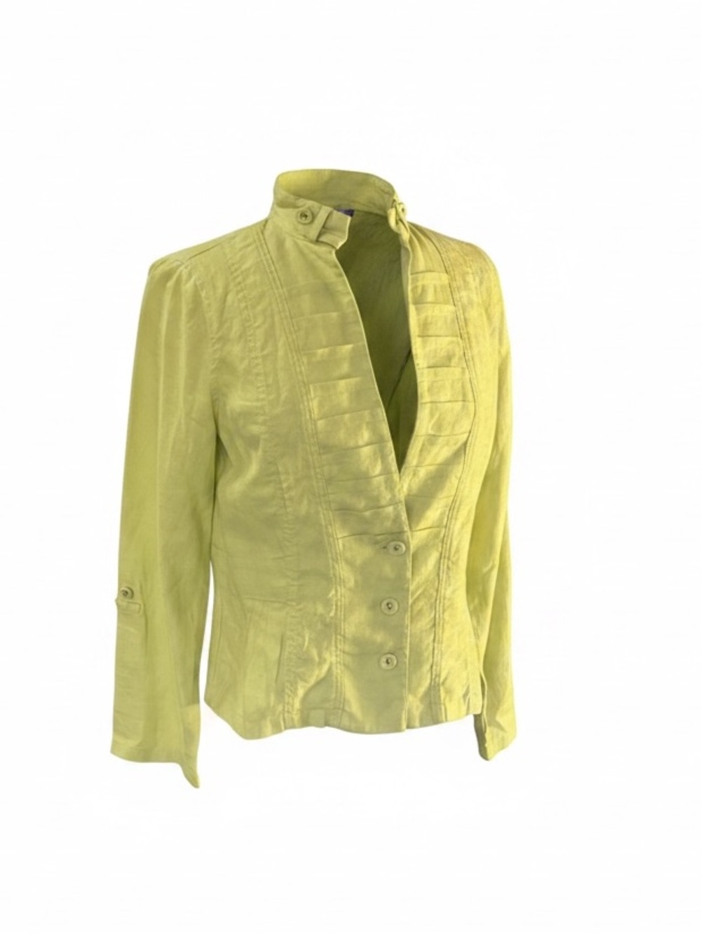 NWOT Lime Green Button-Up Jacket